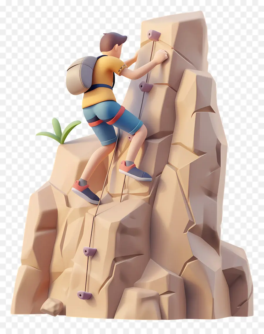 Escalada，Escalador De Roca PNG