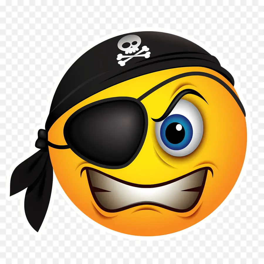 Sonriente，Pirata PNG