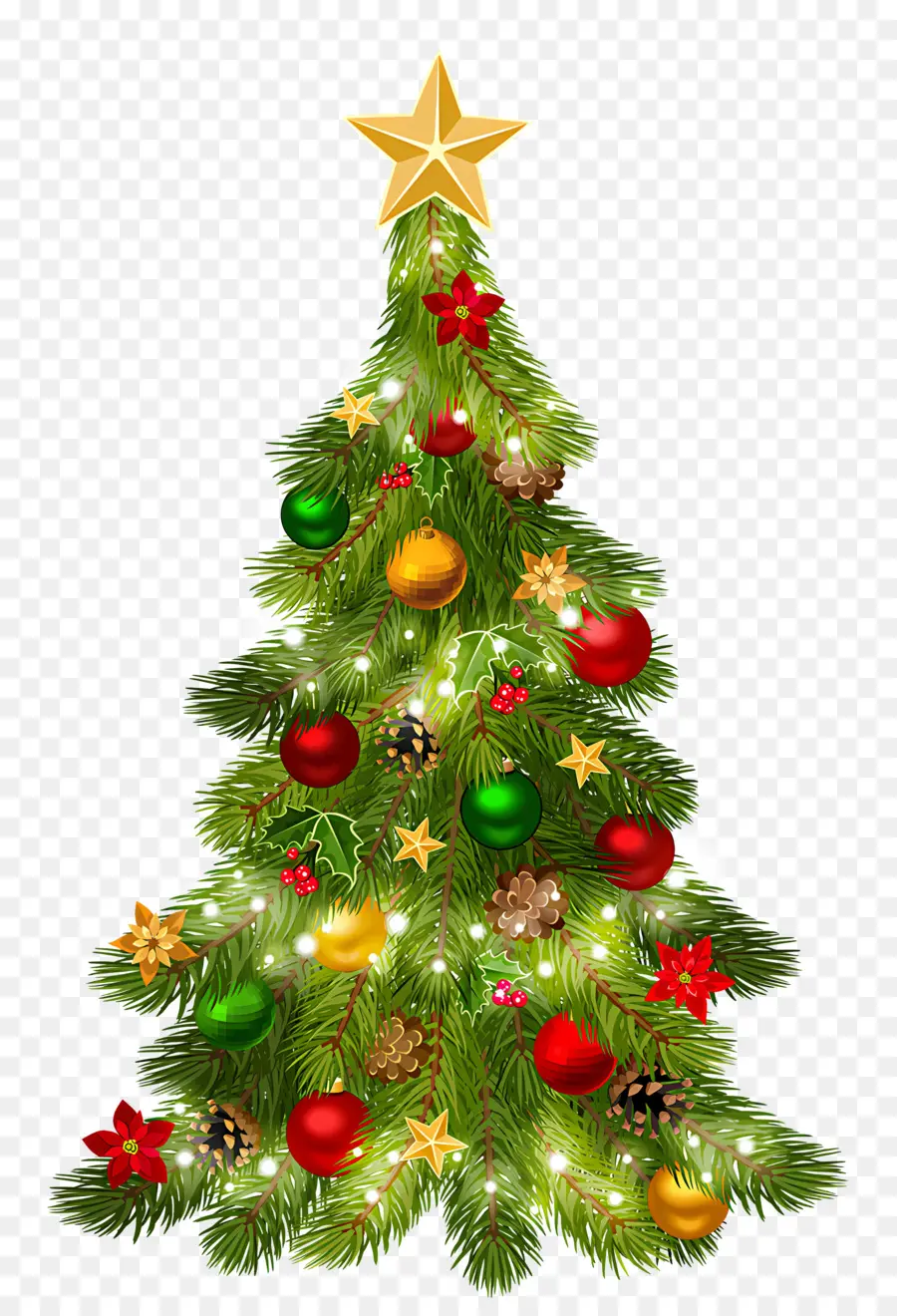 árbol De Navidad，árbol De Navidad Decoraciones PNG