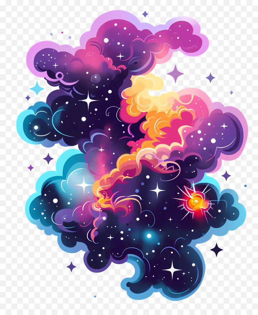 Nebulosas，Cielo Nublado PNG