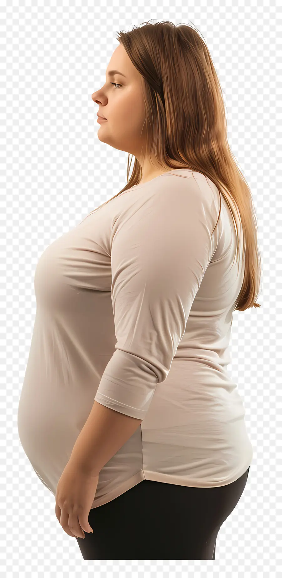 Mujer Gorda，El Embarazo PNG