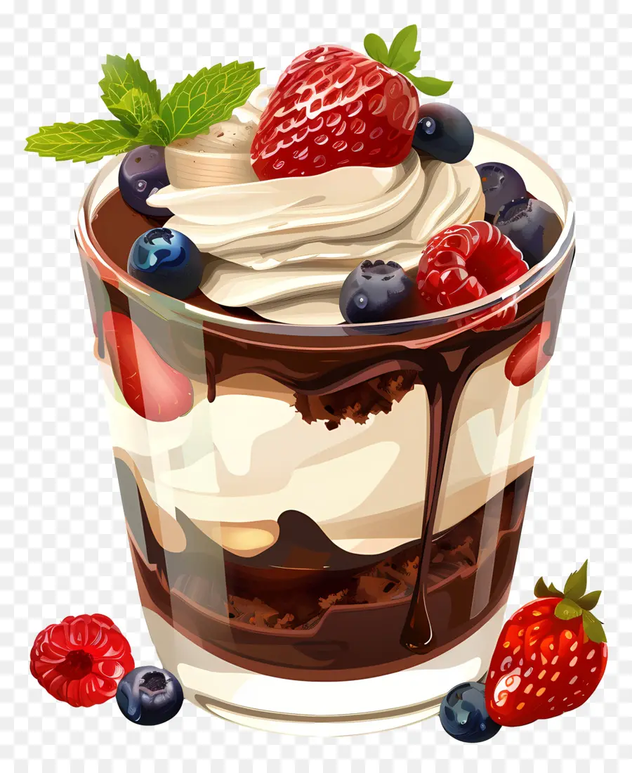 Chocolate Perfecto，Mousse De Chocolate PNG