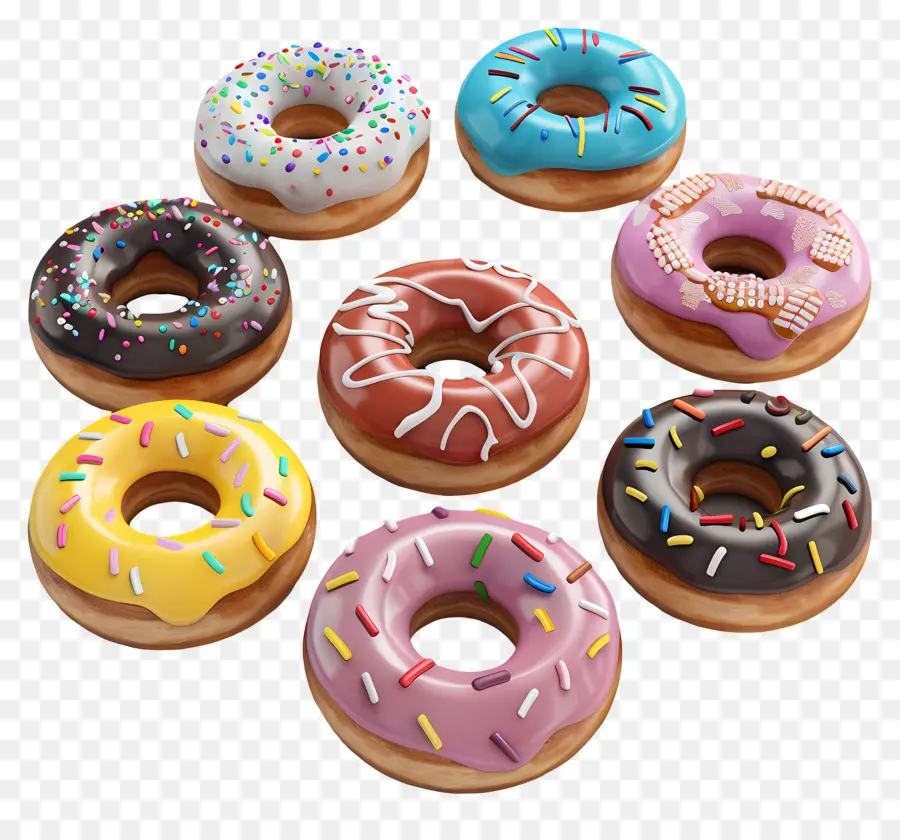 Donas Glaseadas，Donas PNG