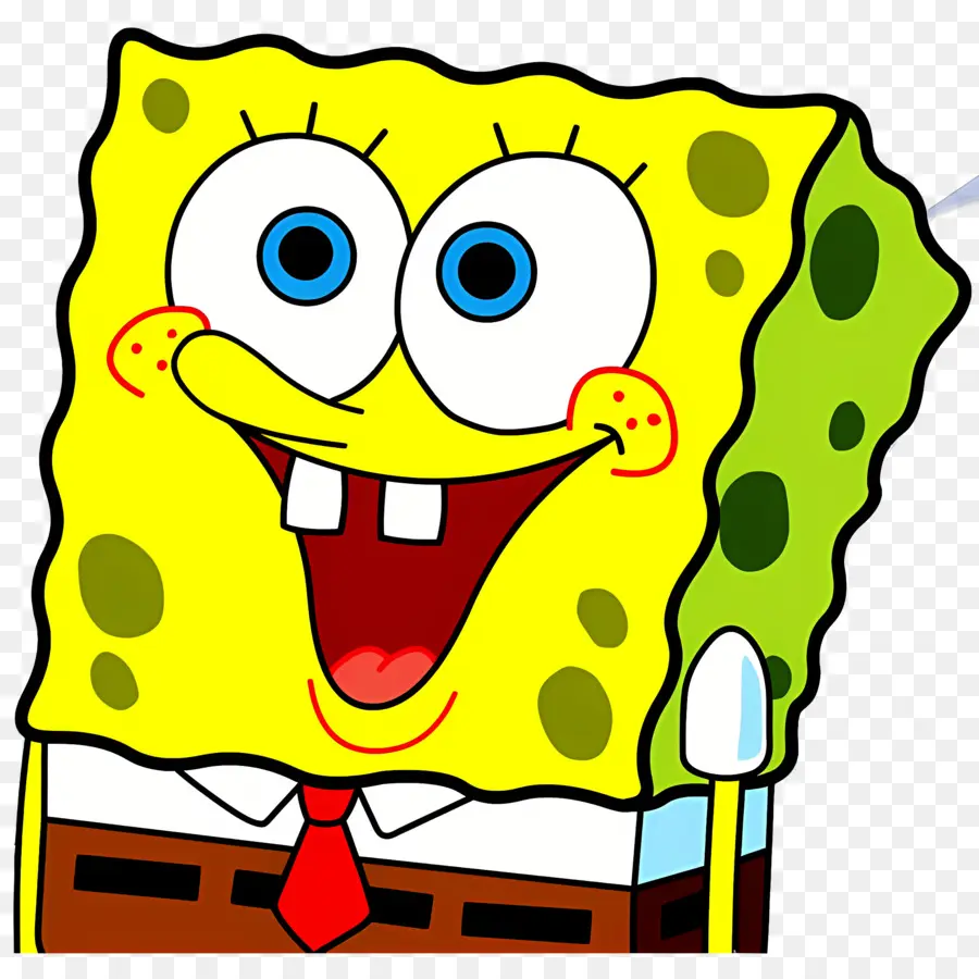 Sonriente，Bob Esponja PNG