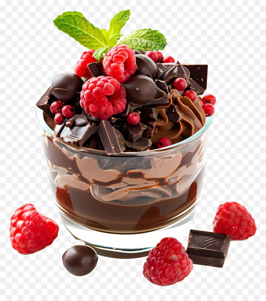 Chocolate Perfecto，Pudín De Chocolate PNG