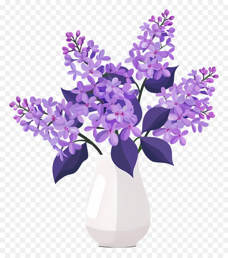 Flores Lilas，Flores Moradas PNG