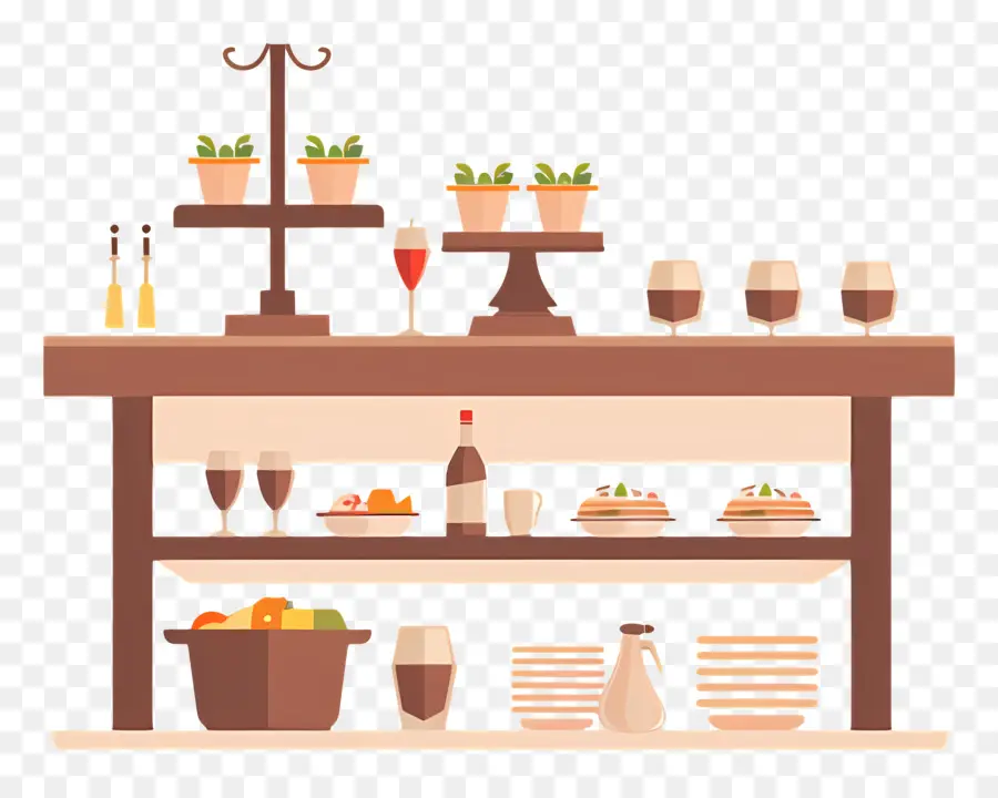 Buffet，Bar PNG