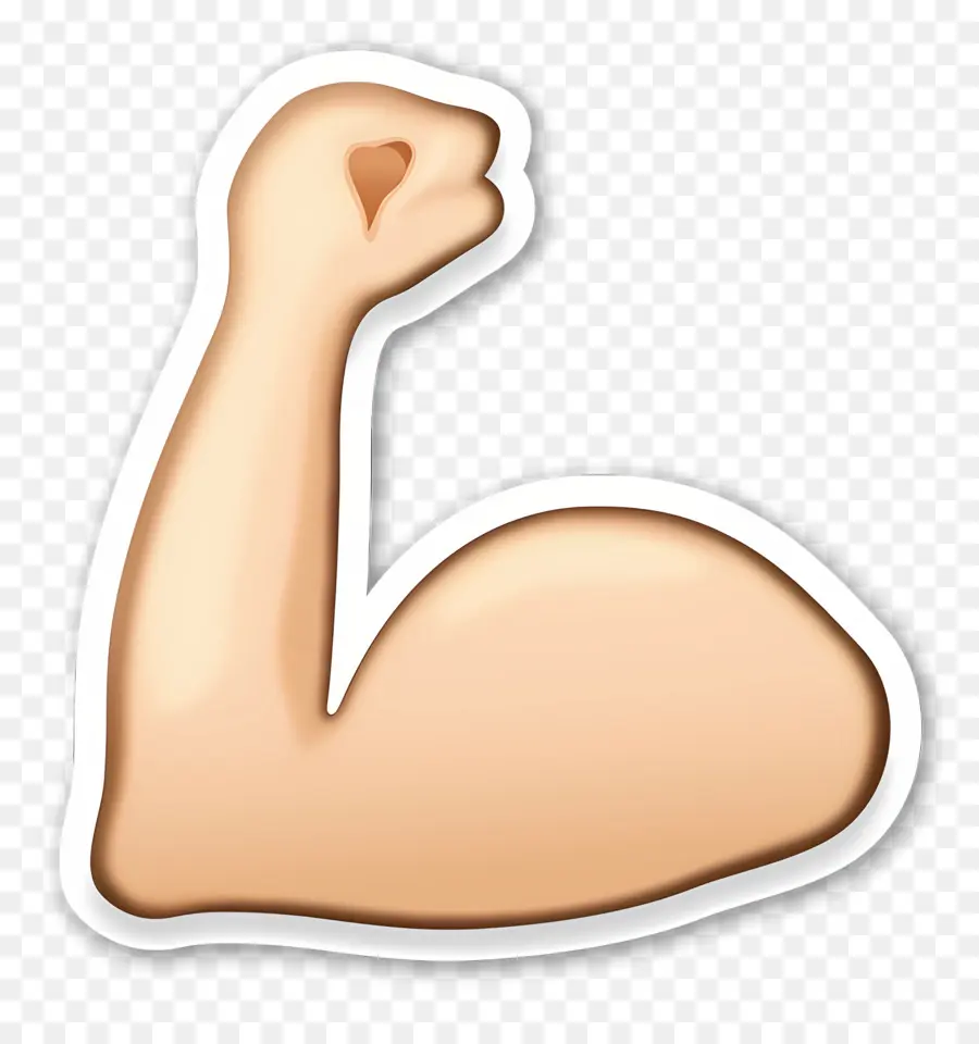 Sonriente，Bicep PNG