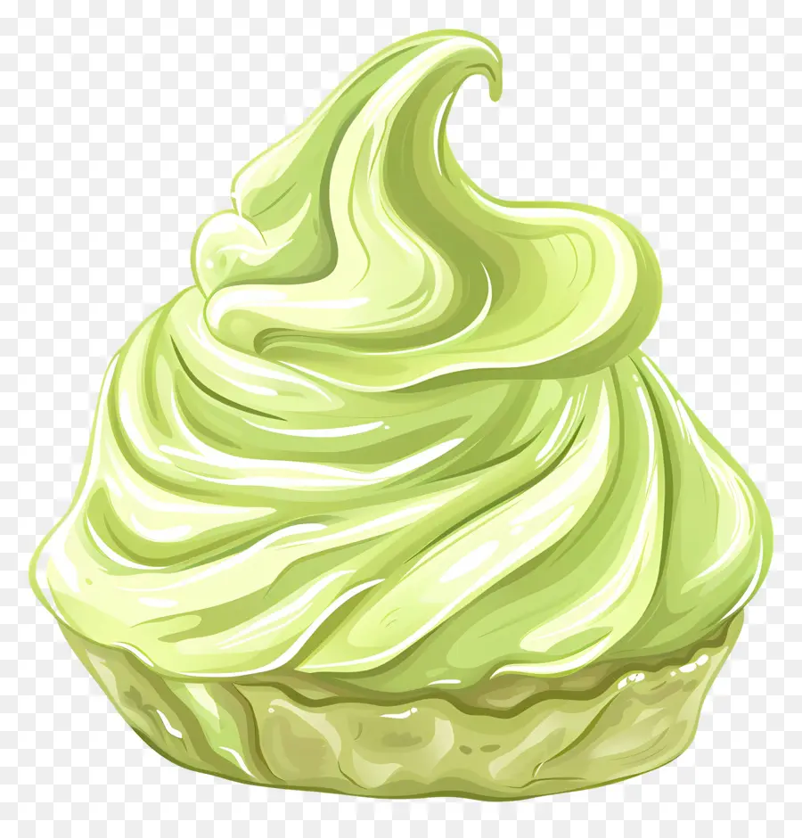 Galleta De Merengue，Pastel Verde PNG