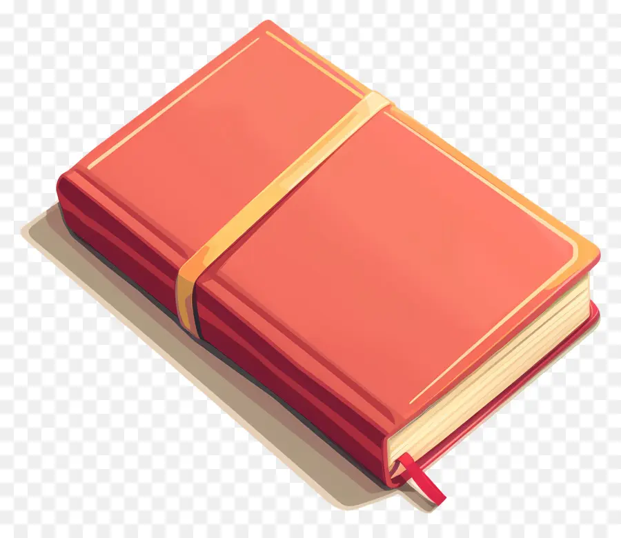 Portátil，Libro De Cuero Rojo PNG