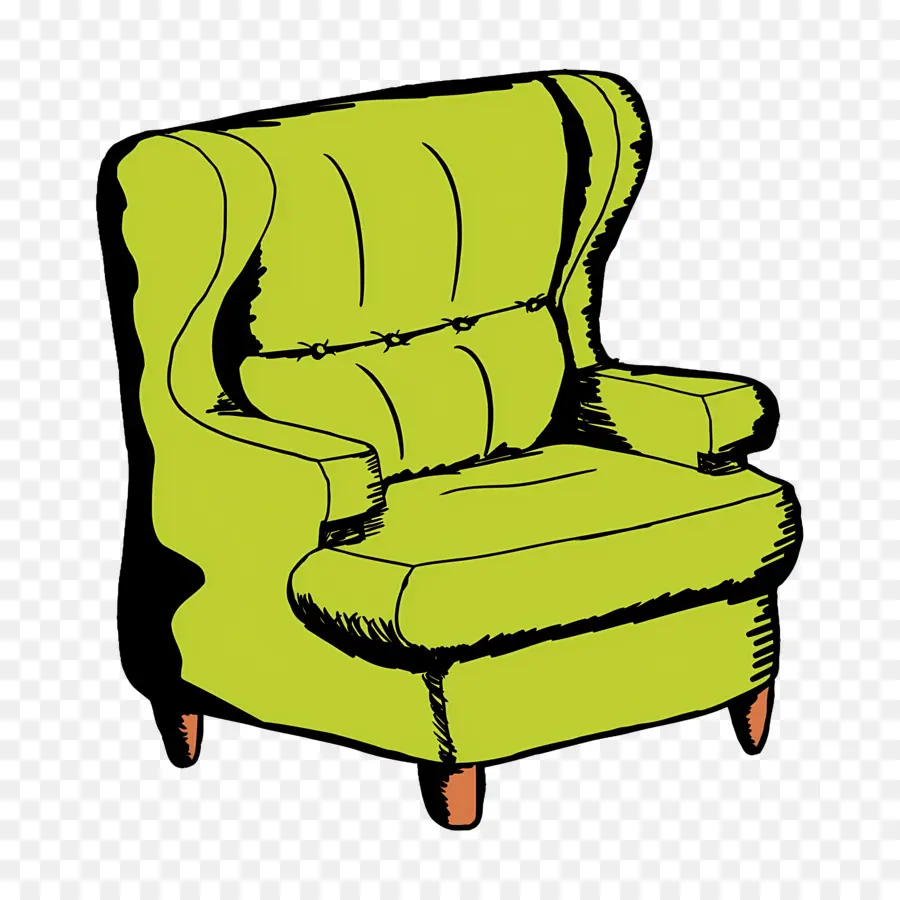 El Sofá，Silla Cómoda PNG