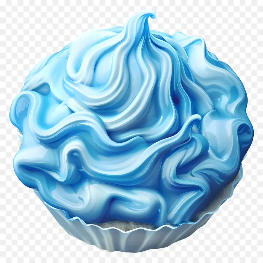 Galleta De Merengue，Pastel De Merengue Azul PNG