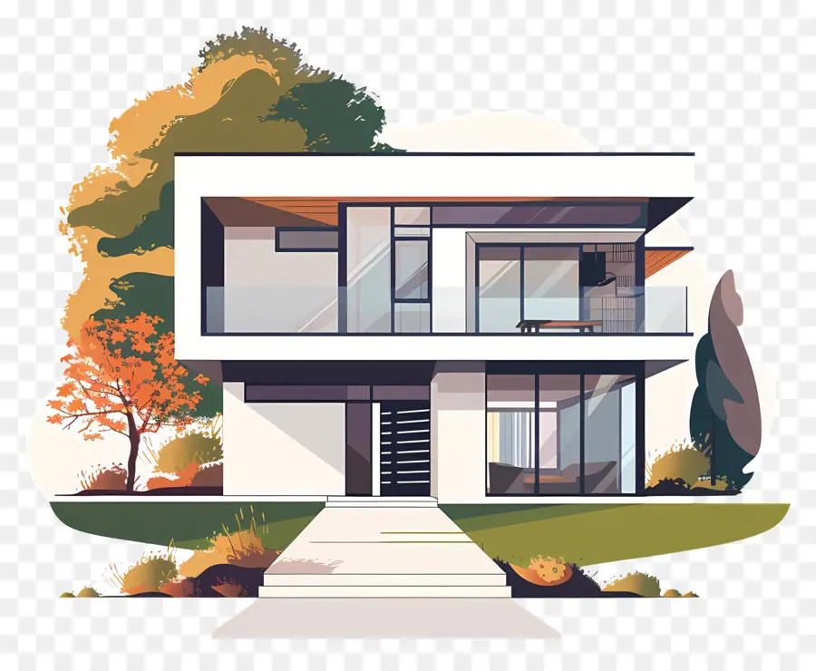 Modern House，Casa Moderna De Diseño PNG