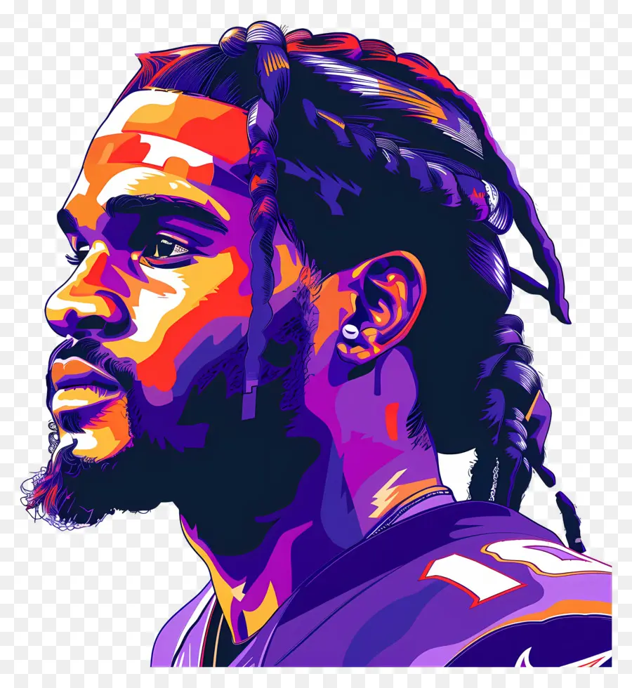 Cordarrelle Patterson，Pintura PNG