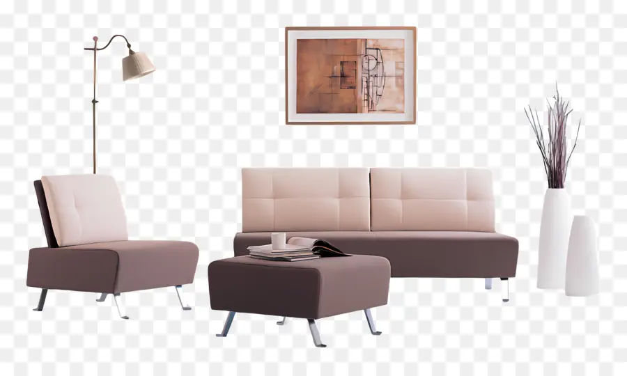 Sofá，Conjunto De Muebles Modernos PNG