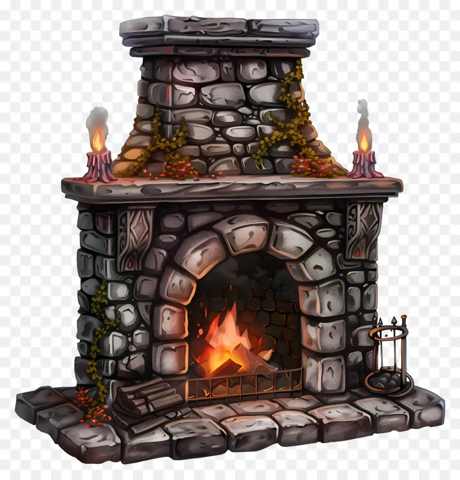 Chimenea，Chimenea De Piedra PNG