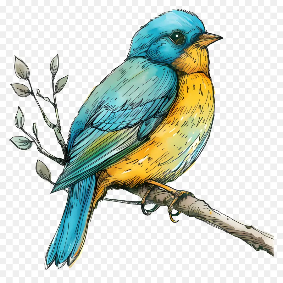 Día De Las Aves，Ilustración De Aves PNG