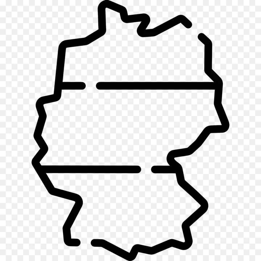 Germany Map，Habitación Vacía PNG