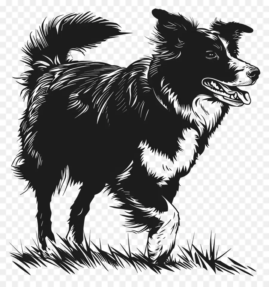 Silueta De Perro，Perro PNG