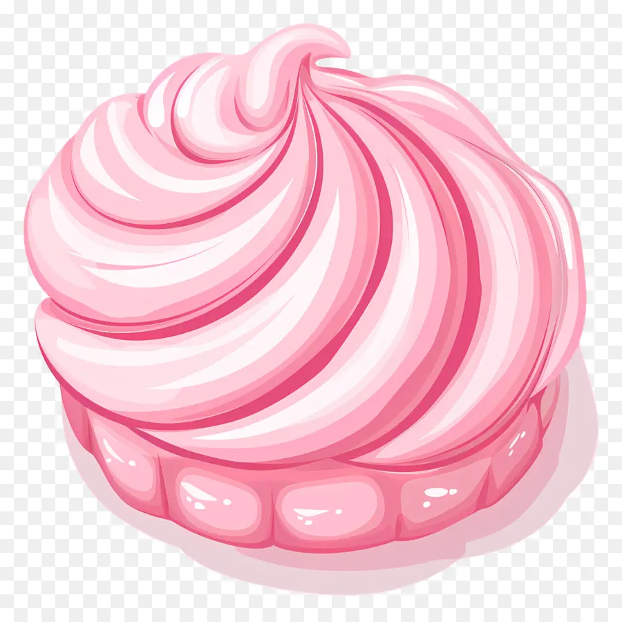 Galleta De Merengue，Rosa Pastel PNG