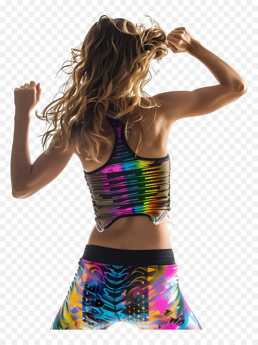 Zumba Mujer，Gimnasio PNG