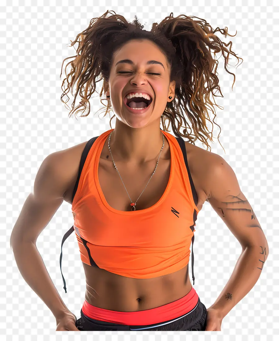 Zumba Mujer，Ropa Atlética PNG