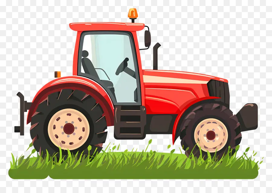 Tractor，Rojo Tractor PNG