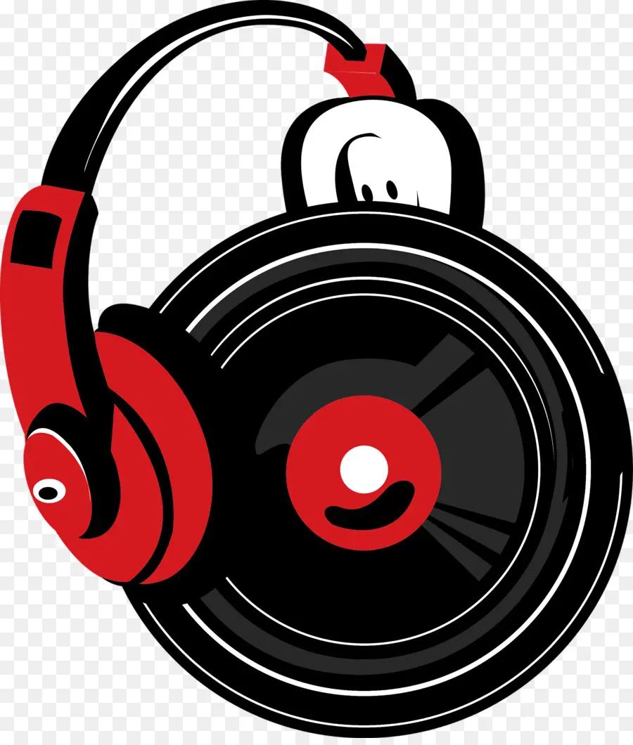 Cd，Rojo Auriculares PNG