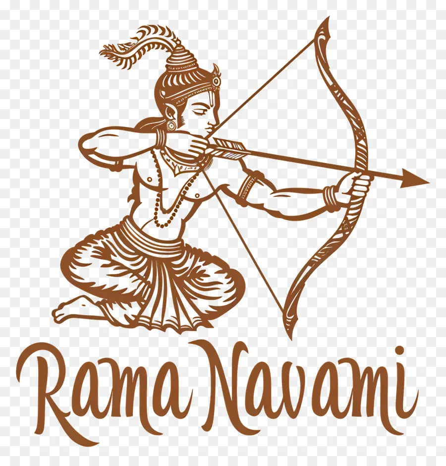 Rama Navami，Tiro Con Arco PNG