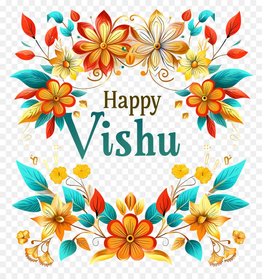 Feliz Vishnu，Floral De La Frontera PNG