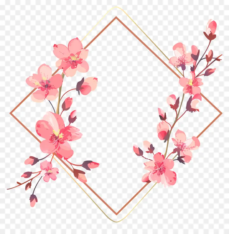 Flores De Color Rosa，Sakura Flores PNG