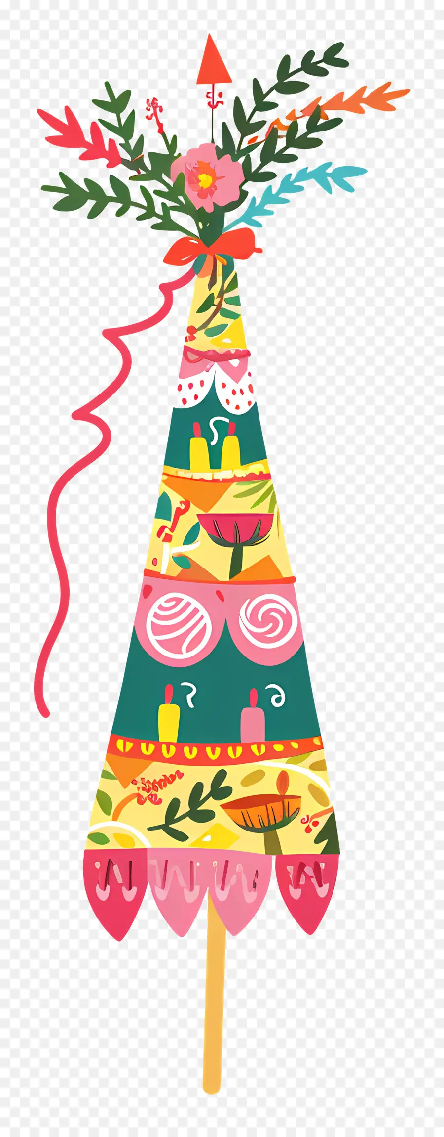 El Palo De Mayo，árbol De Navidad PNG