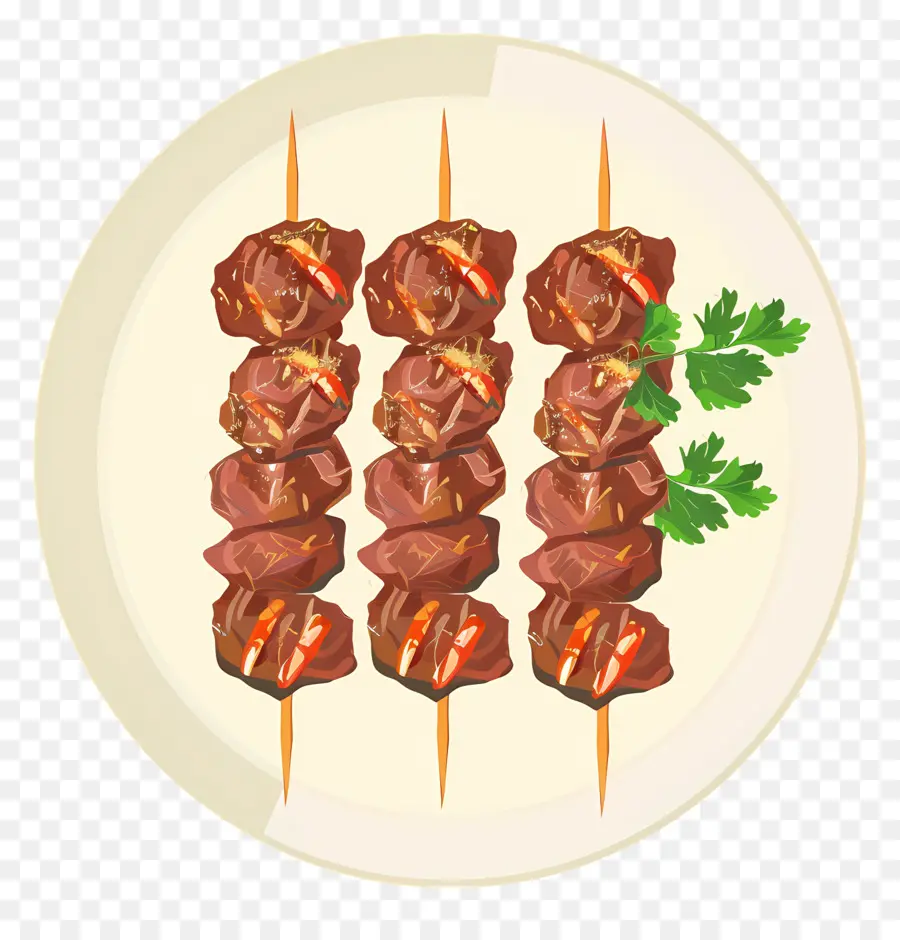 Arrosticini，Kebabs PNG