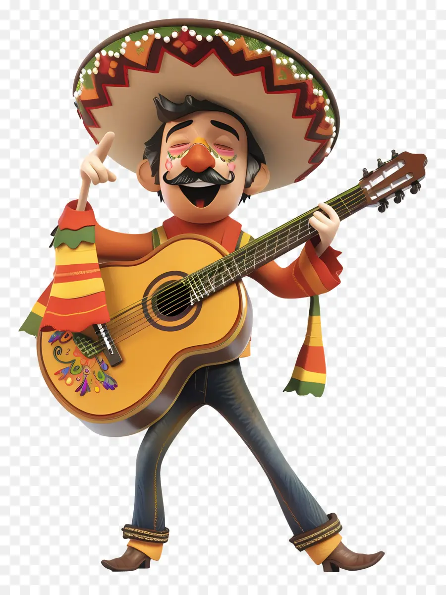 Cinco，Músico Mexicano PNG