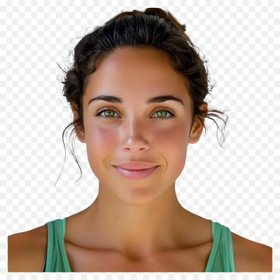 Mujer Zumba，Mujer Sonriente PNG