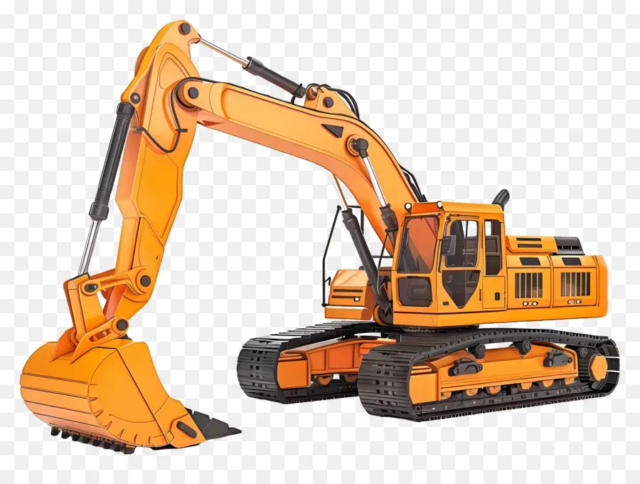 Excavadora，Construcción De Vehículos PNG