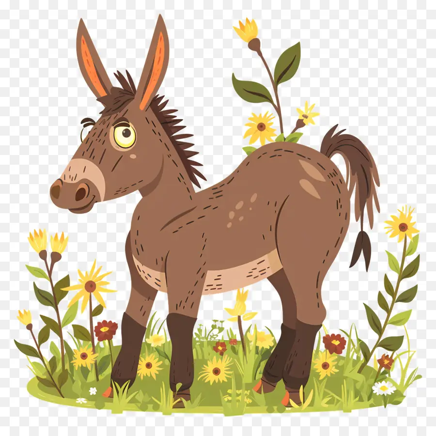 Burro，Brown Burro PNG