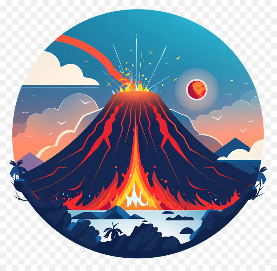 Volcán，Erupción PNG