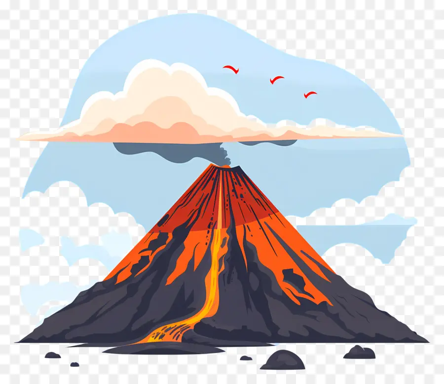 Volcán，Erupción PNG