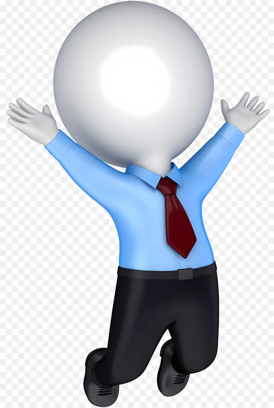 Personaje 3d，Traje De Negocios PNG