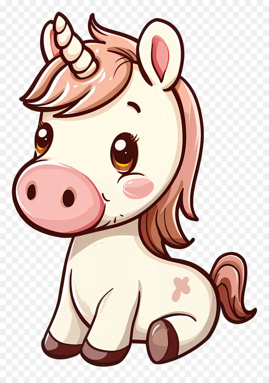 Dibujos Animados De Caballos，Unicornio PNG