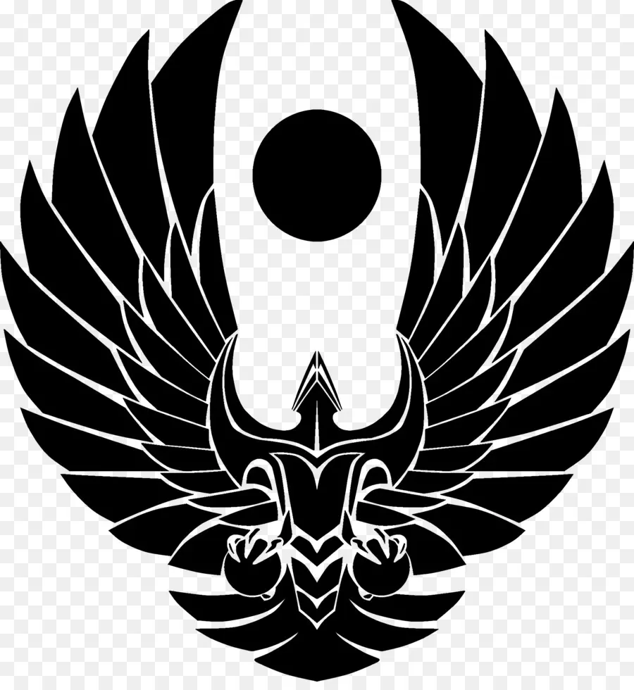 águilas Logotipo，Fotografía En Blanco Y Negro PNG