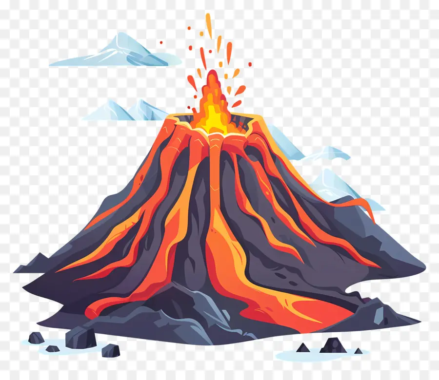 Volcán，Lava PNG