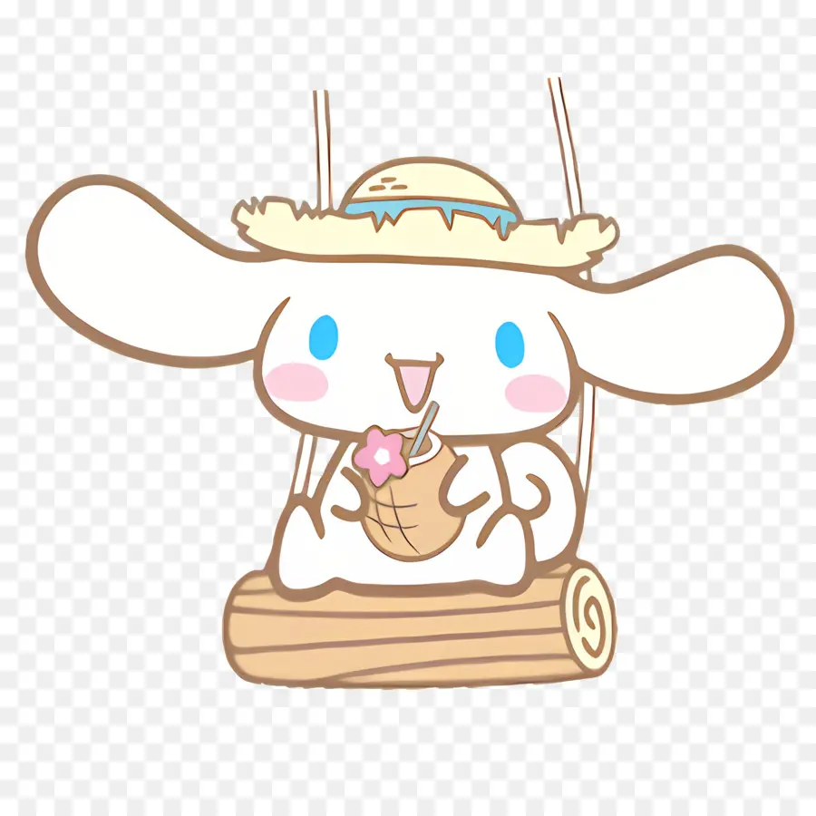 Cinnamoroll，Perro Blanco PNG