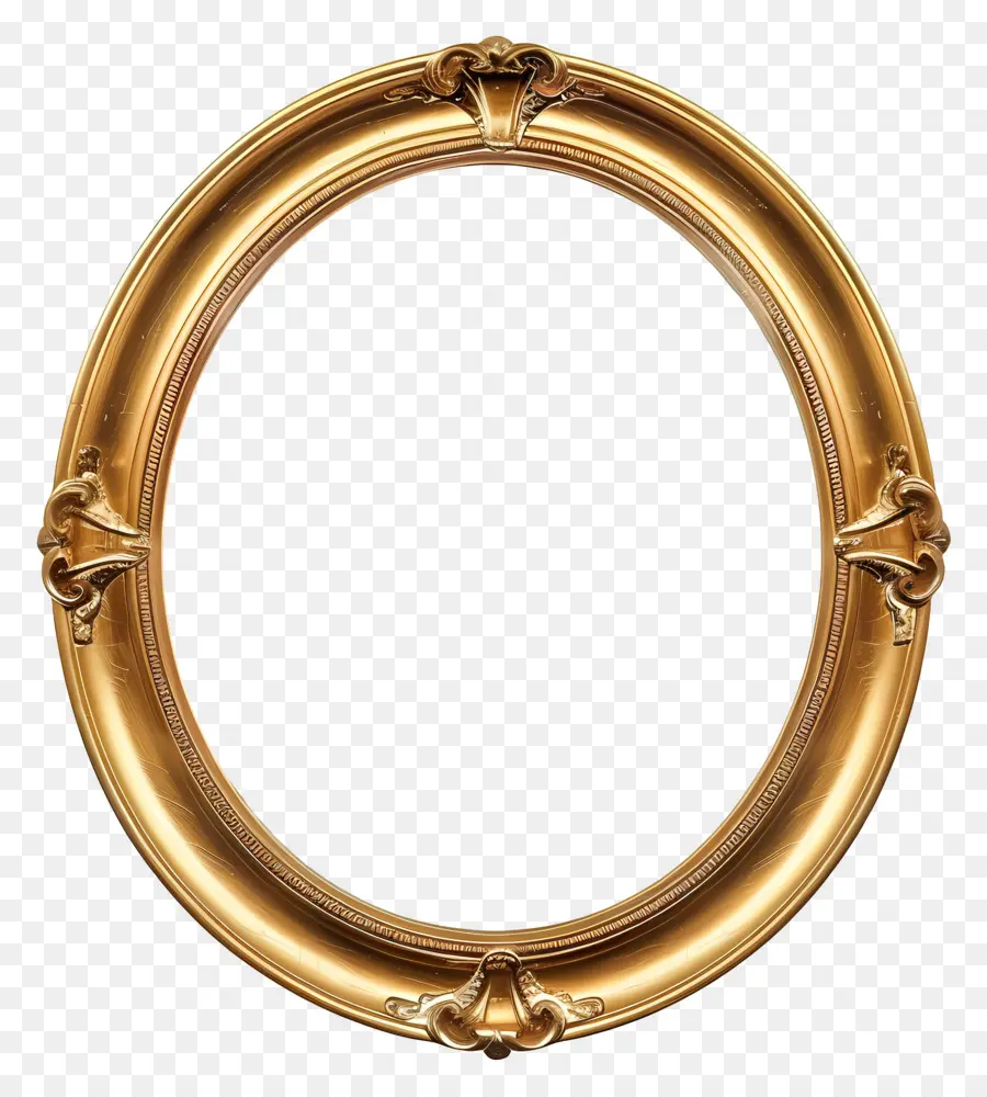 Oval Frame，Marco De Oro PNG