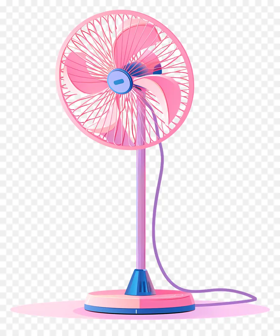 Ventilador De Pie，Rosa Ventilador PNG