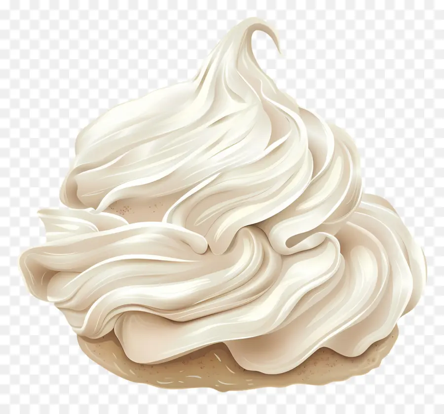 Galleta De Merengue，Glaseado PNG