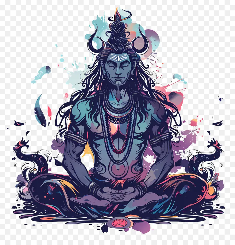 Shiva，La Meditación PNG