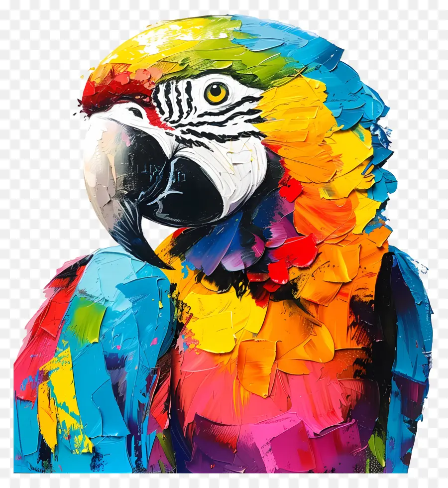 Pájaro，Loro Colorido PNG