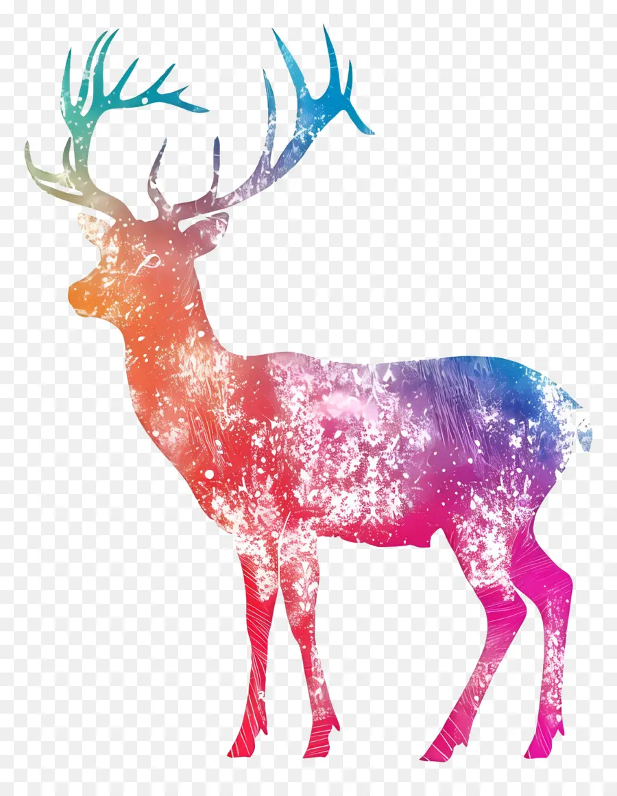 Deer Silueta，Los Ciervos PNG